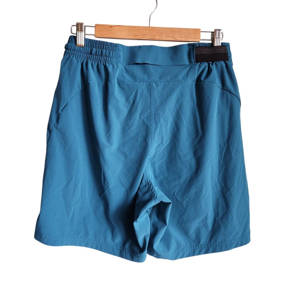 Outerknown Active Shorts Blue Medium Men's Workout Gym Pockets Unlined 7" Inseam - Picture 6 of 10